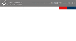 Desktop Screenshot of centredentairevimonteuil.com